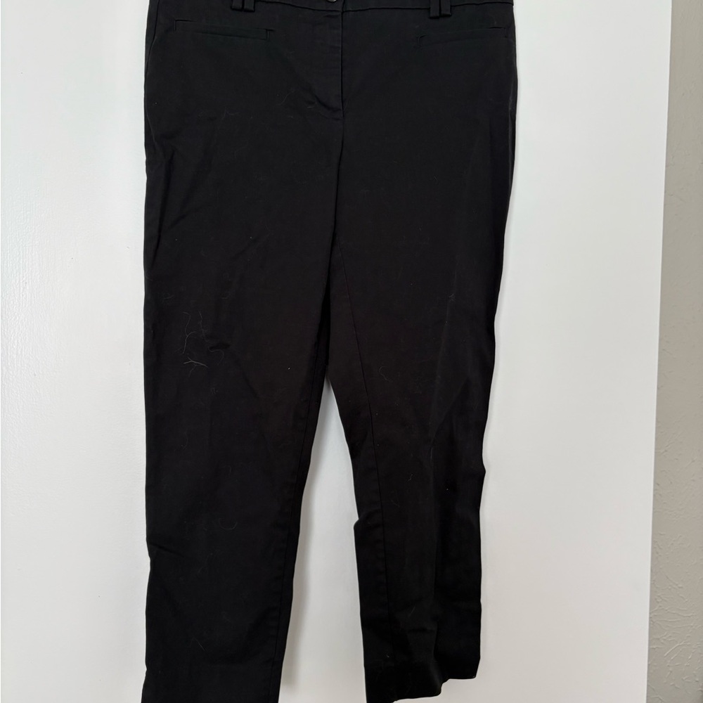 Ann Taylor Classic Black Ankle Pants